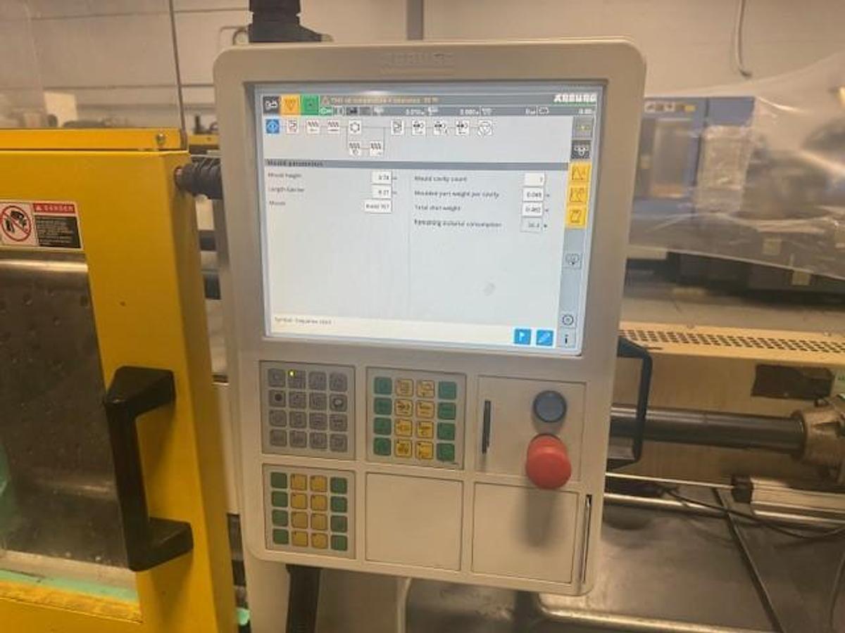 Used 55 Ton, 2.7 Oz., Arburg Allrounder 320C 500-170 Golden Edition (2011)