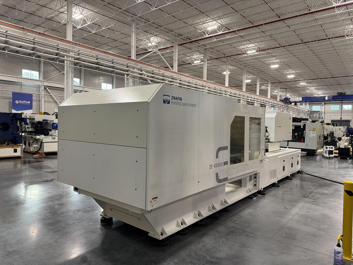 Used 506 Ton, 23.56 Oz., Haitian Zhafir Zeres ZEIII 4500/1400 B Screw Injection Molding Machine (2021)