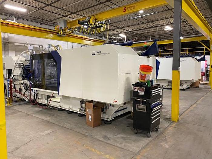 Used 506 Ton, 23.59 oz., Haitian/Zhafir Electric High-Speed Injection Molding Machine (2020)