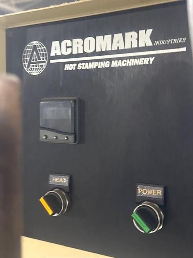 Used Acromark Hot Stampers