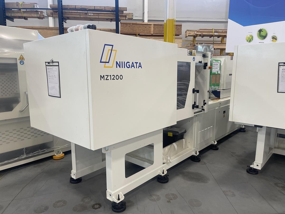 135 Ton, 5.85 oz Niigata MZ 1200/300 Injection Molding Machine (2025)