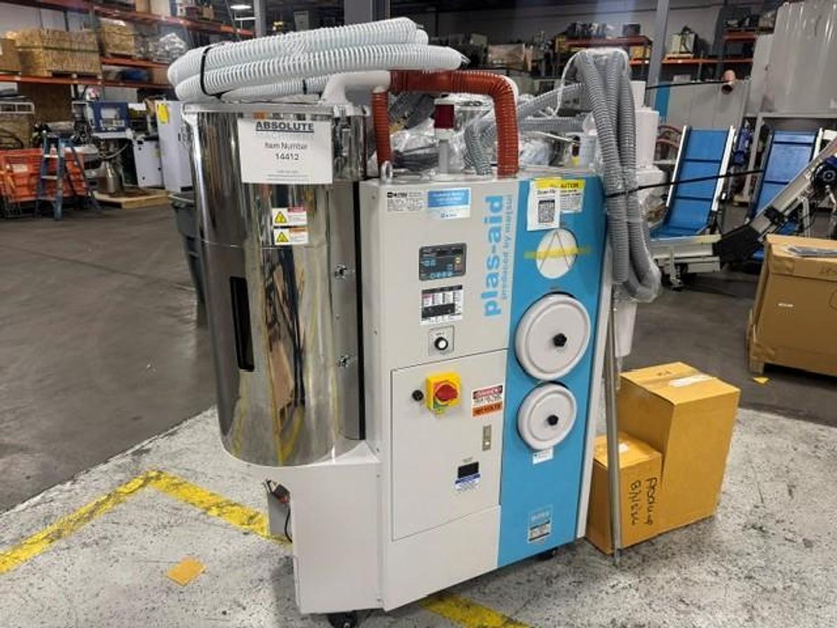60 lb/hr Matsui MJ3-50U Material Dryer with 110 lb. Hopper (2026)
