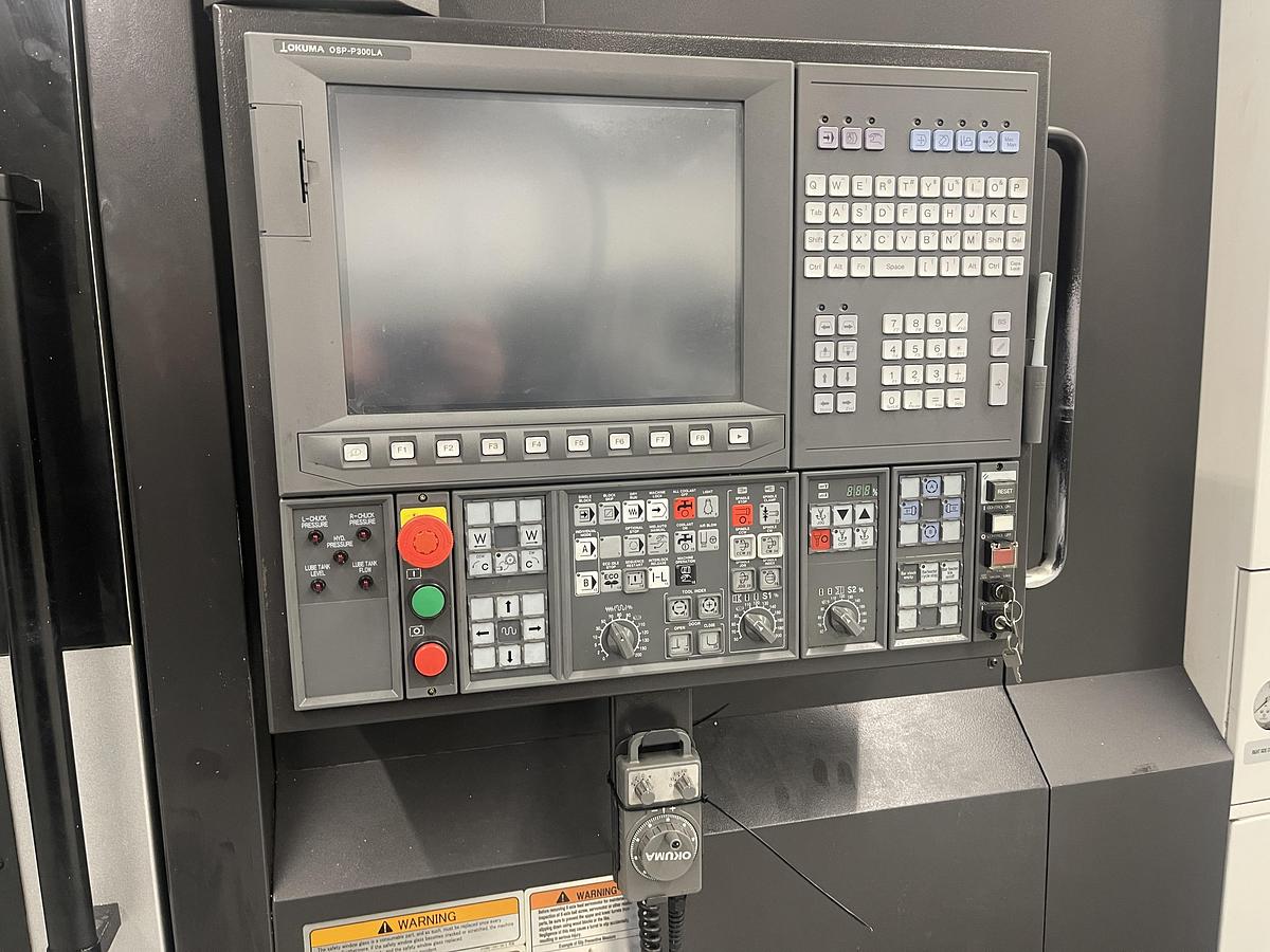 Used 2019 Okuma LT2000EX Dual Turret Lathe