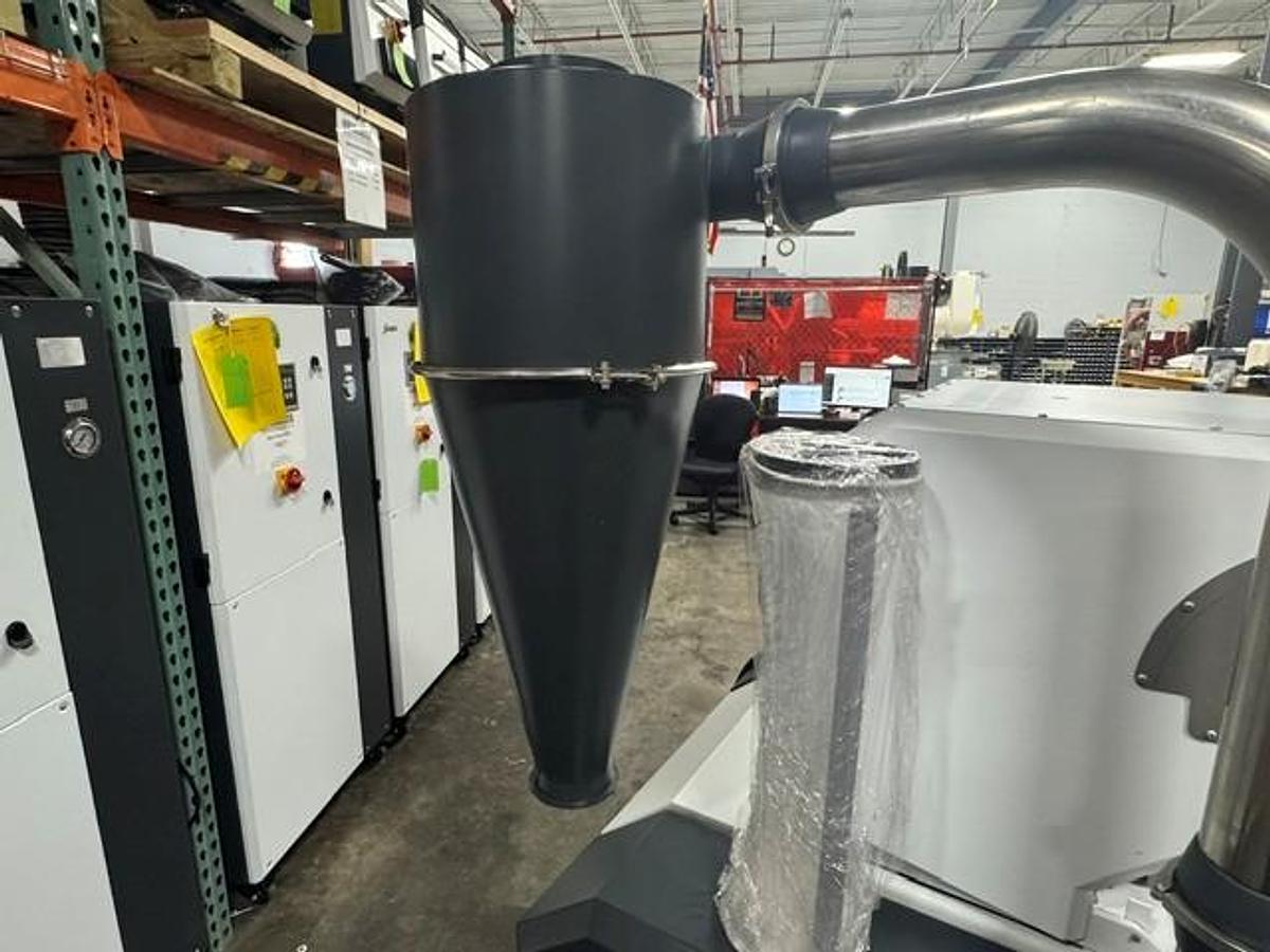 16.9 HP Shini SG-2348 Beside the Press Granulator with Blower and Cyclone (2026)