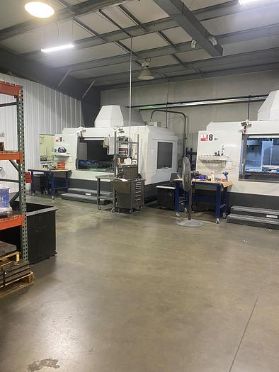 Used 2011 HAAS VR-8 CNC Vertical Mill