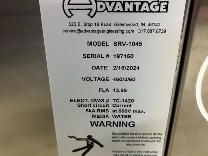 1 HP Advantage SRV-1045 Temperature Control Unit 460V