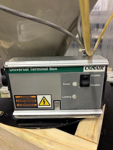 Used Conair DL Series Vacuum Material Receiver
