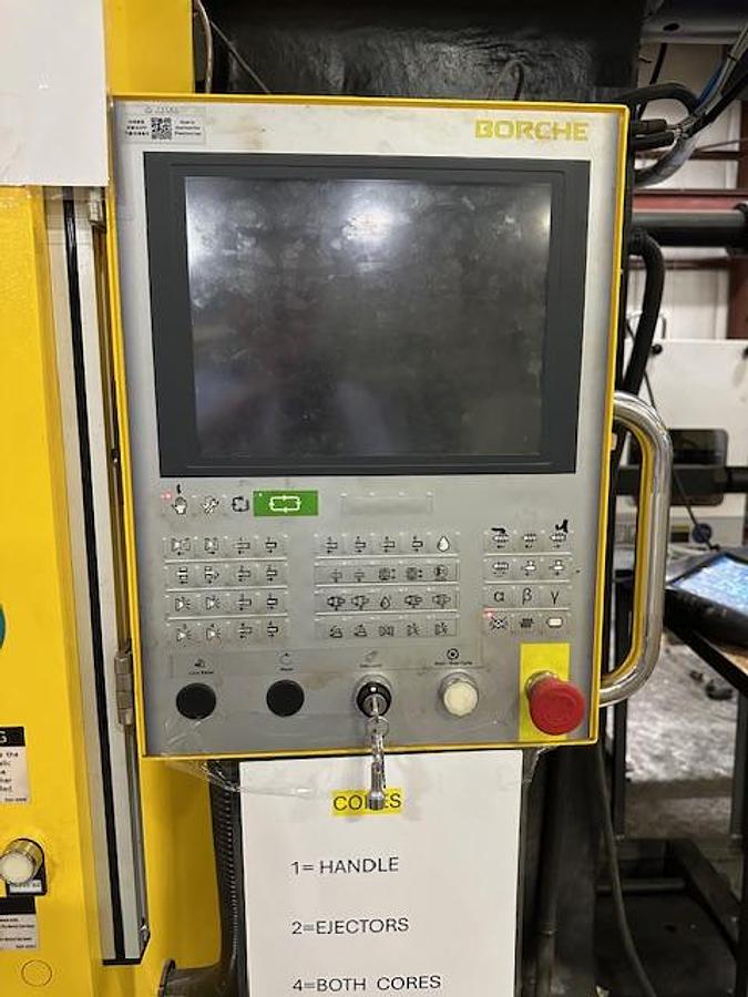Used 3,300 Ton 1,029 oz Borche BU3300-V Injection Molding Machine with Yaskawa Robot (2024)
