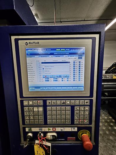 Used 528 Ton, 65.82 oz., Haitian MA II 4700/2950 Injection Molding Machine (2016)