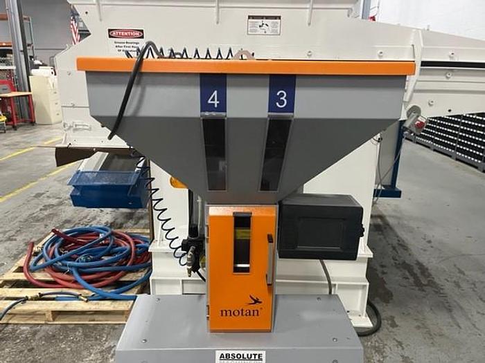 Used 198lbs/hr. 2013 Motan GC-60 4-Component Blender with Stand