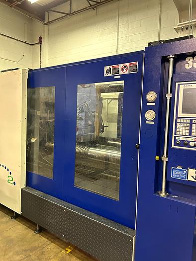 Used 1012 Ton, 143.4 oz., Haitian JUII 9000 Injection Molding Machine (2016)