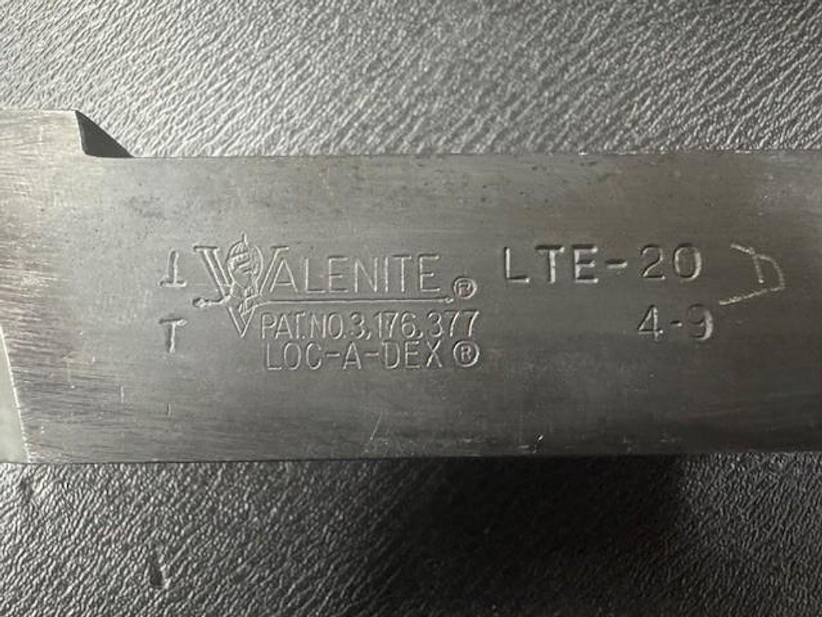 Used Valenite LTE-20 Lathe Tool Holder