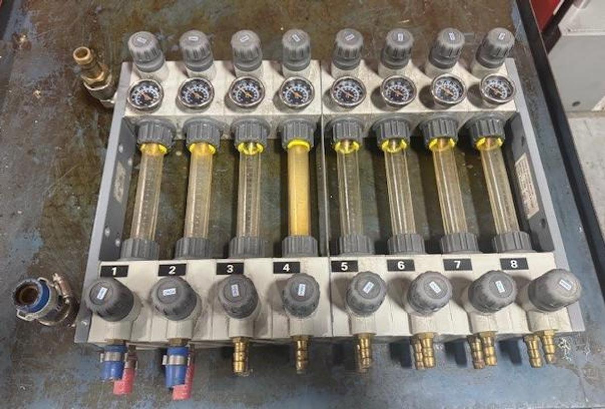 Used PPE 8-Zone Water Flow Regulator