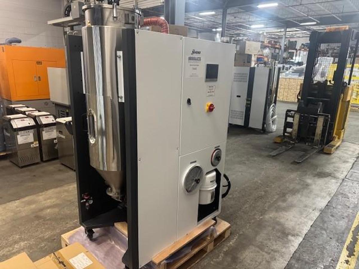 20 CFM Shini Desiccant Wheel Dryer w/Hopper & Cart