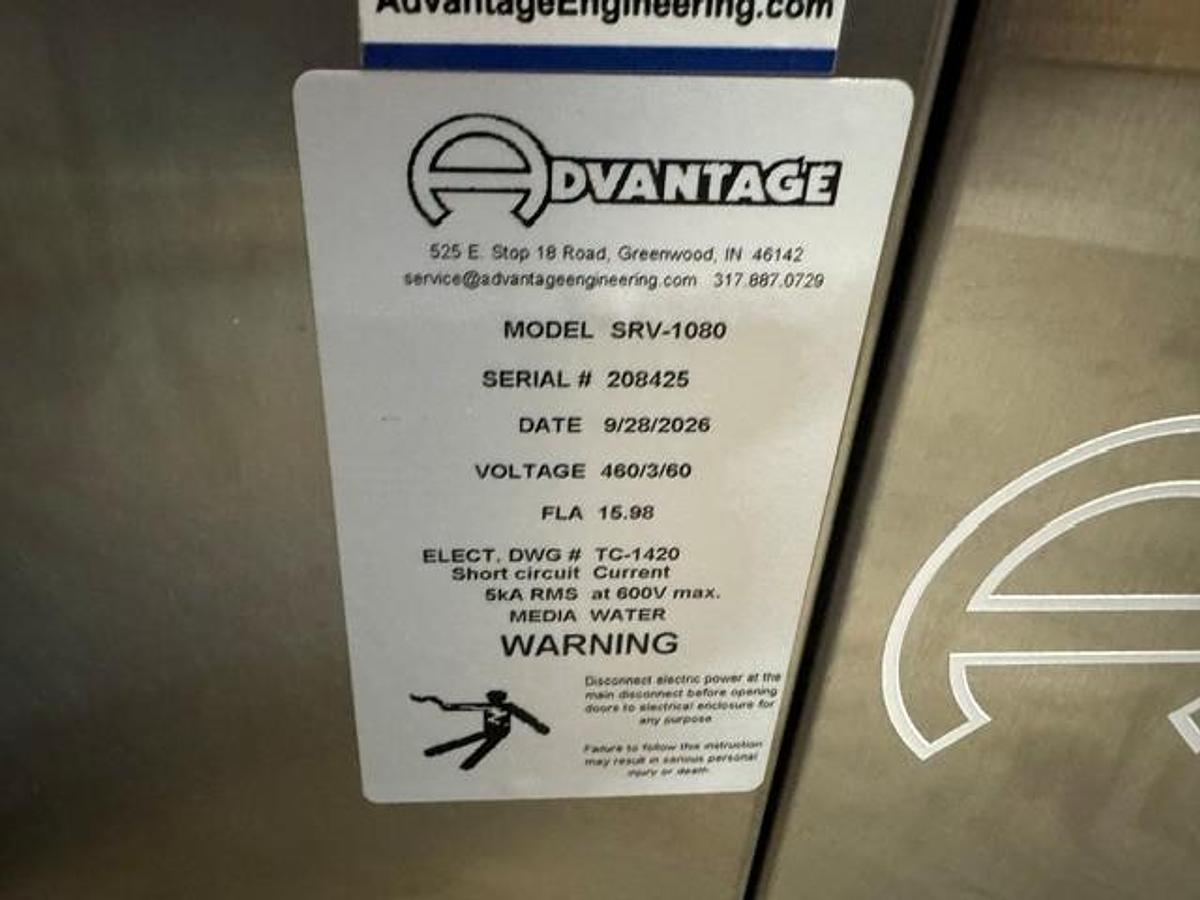 3 HP Advantage SRV-1080 Temperature Controller 460v (2026)