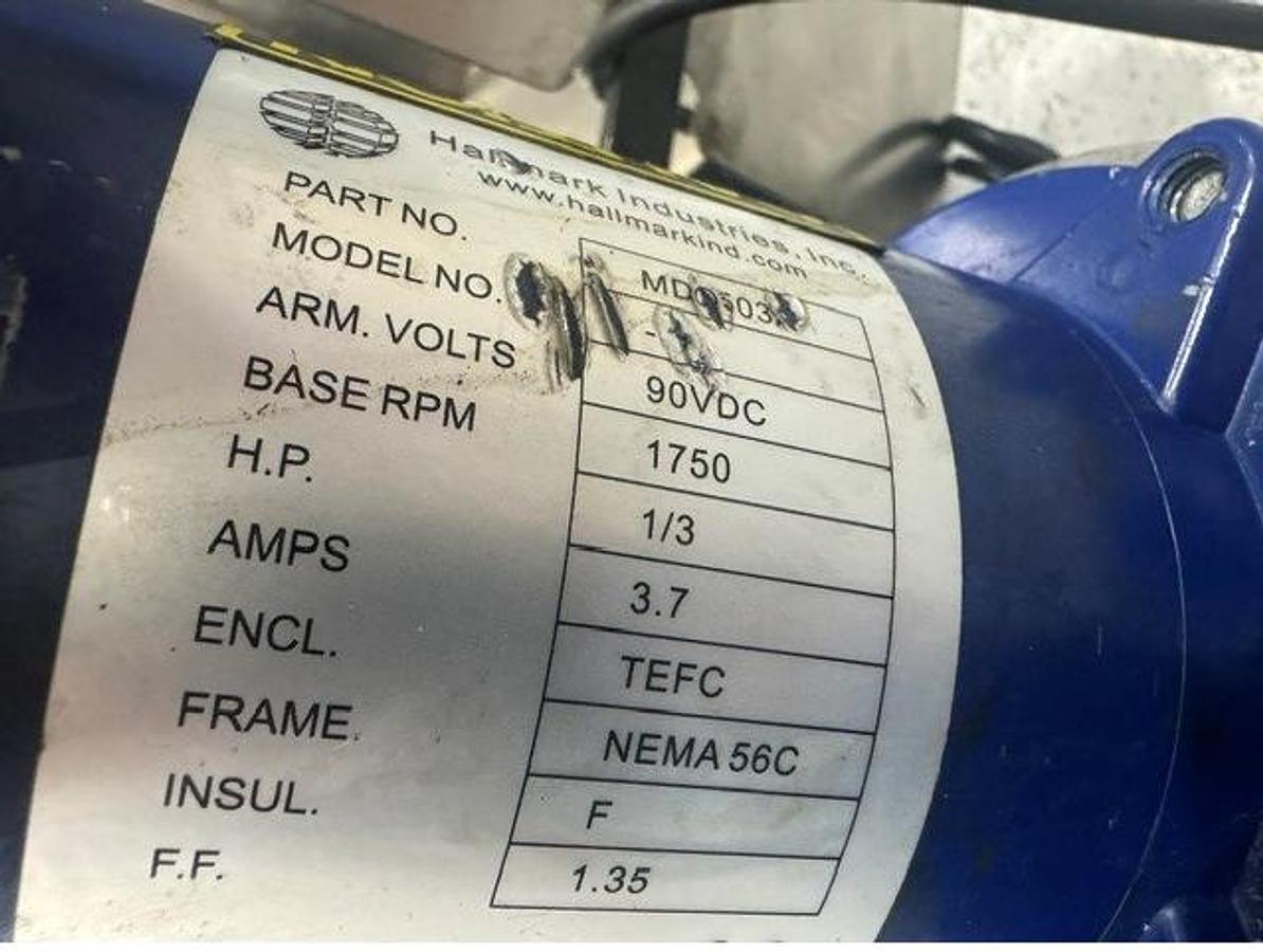 Used EMI EAK Series Flat to Incline Belt Conveyor