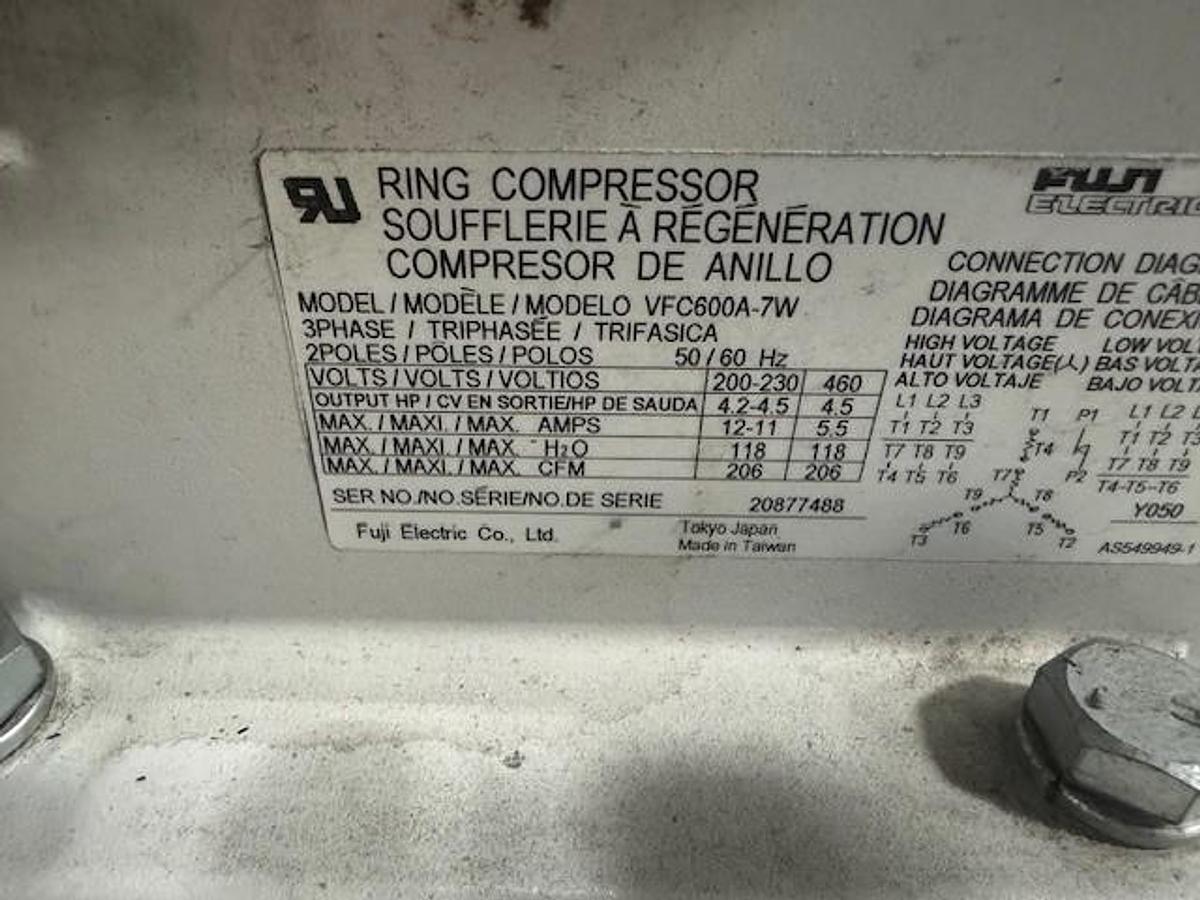 Used Matsui JL6 Hopper Loading System