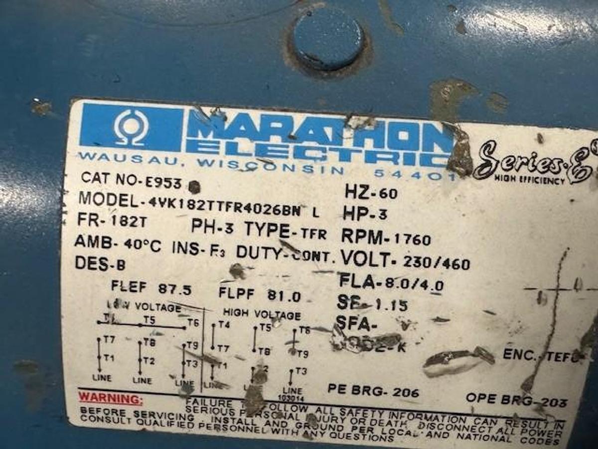 Used Novatec VPU-3 Vacuum Pump