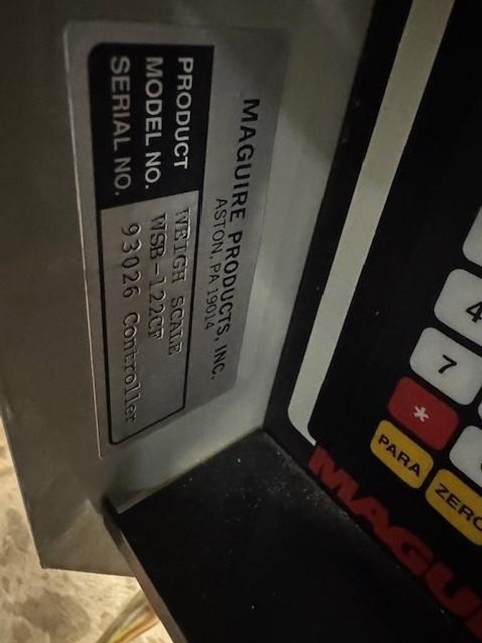 Used 200 lb./hr, 4 Component Conair Gravimatic Blender