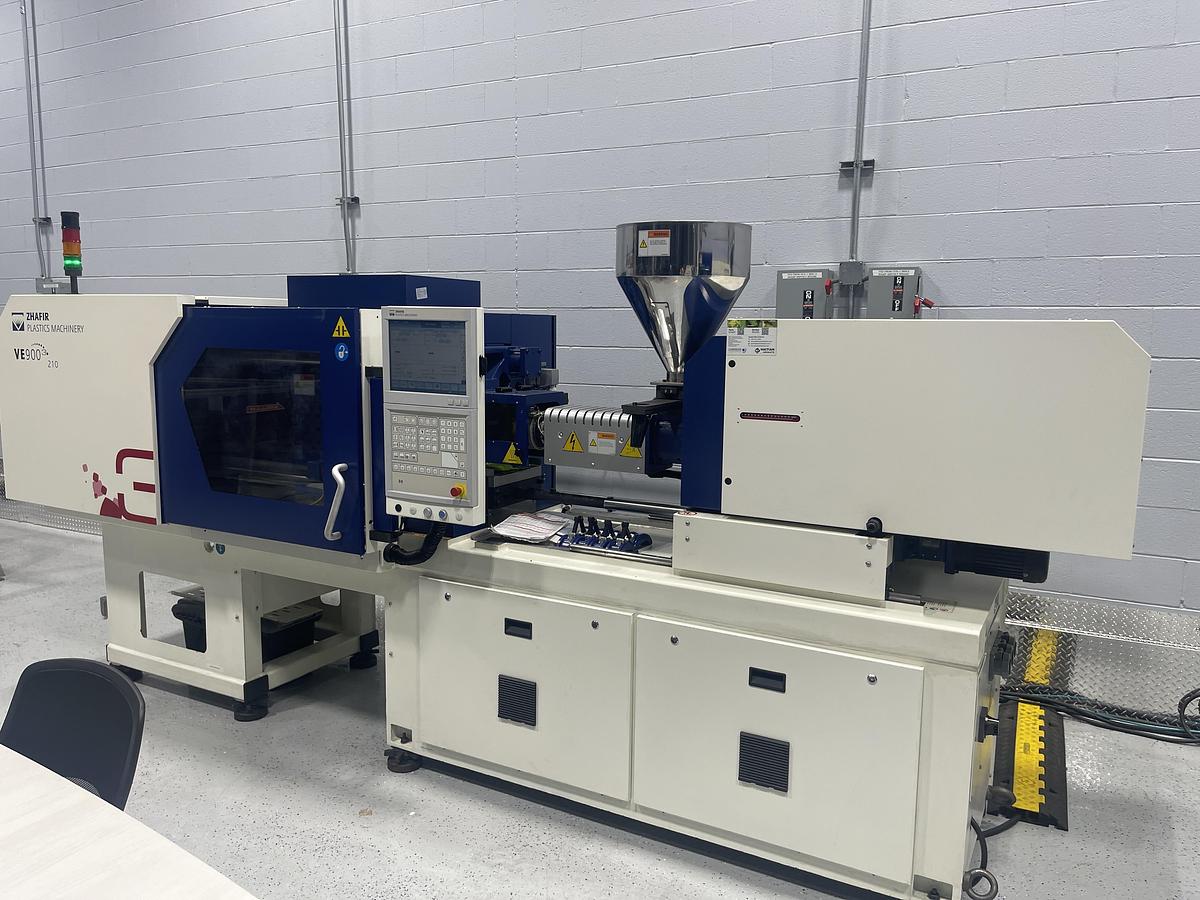 Used 101 Ton, 2.26 Oz., Haitian Zhafir VEIII900/210 Injection Molding Machine (2017)
