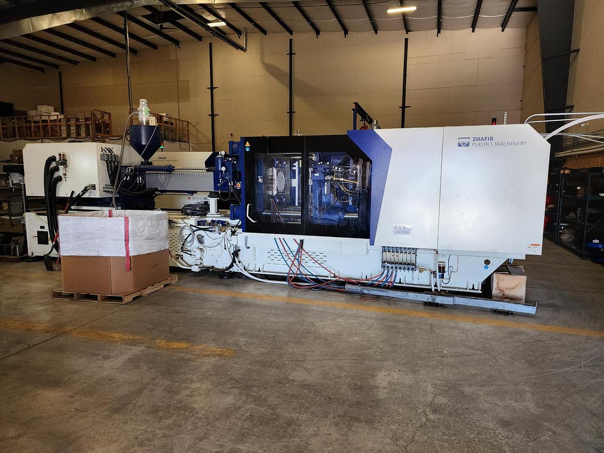 Used 506 Ton, 51.92 Oz., Haitian ZEIII 4500/2250 (C) Electric Injection Molding Machine (2021)