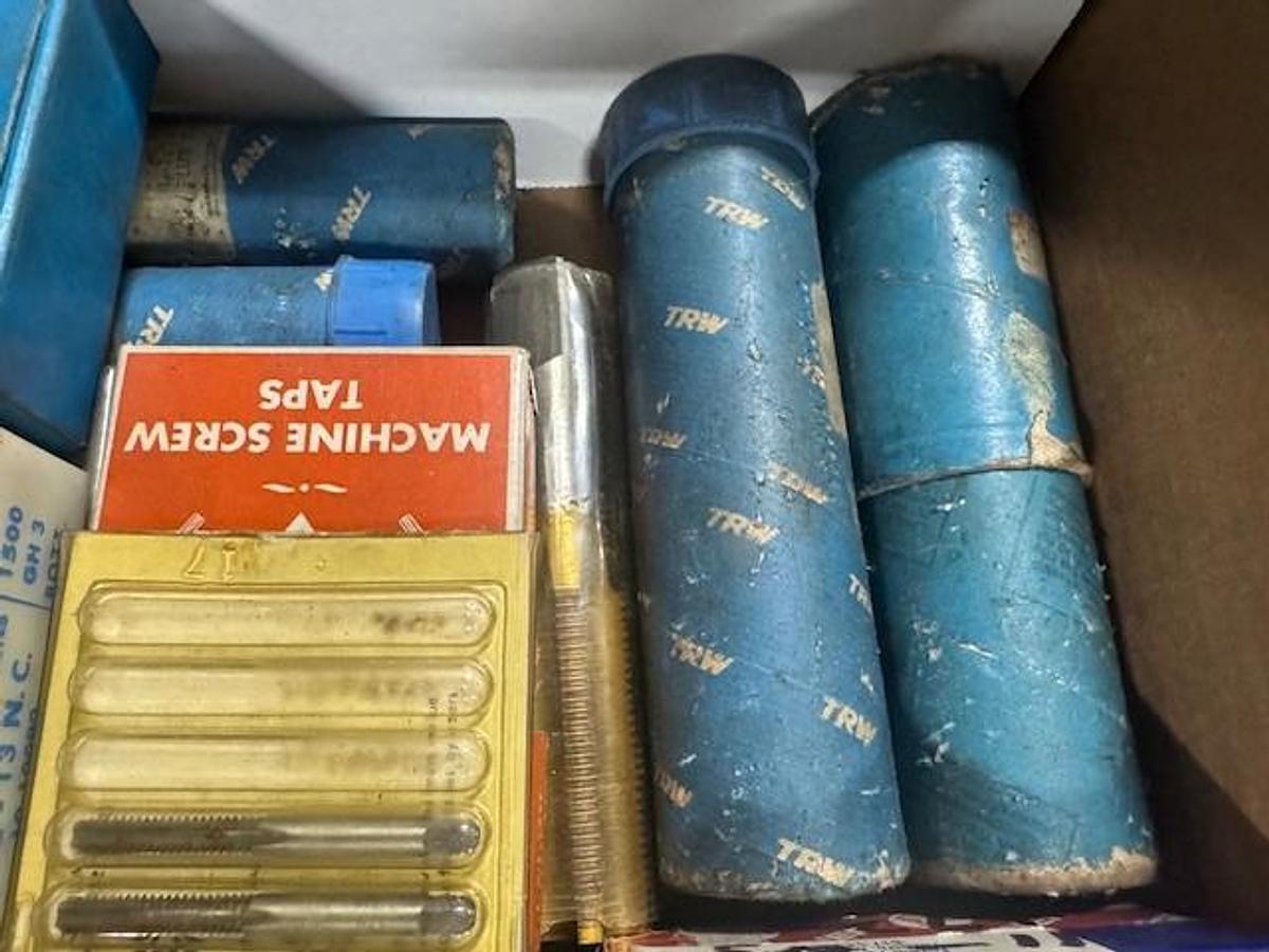 Used SAE Standard Hand Taps Coarse and Fine Thread