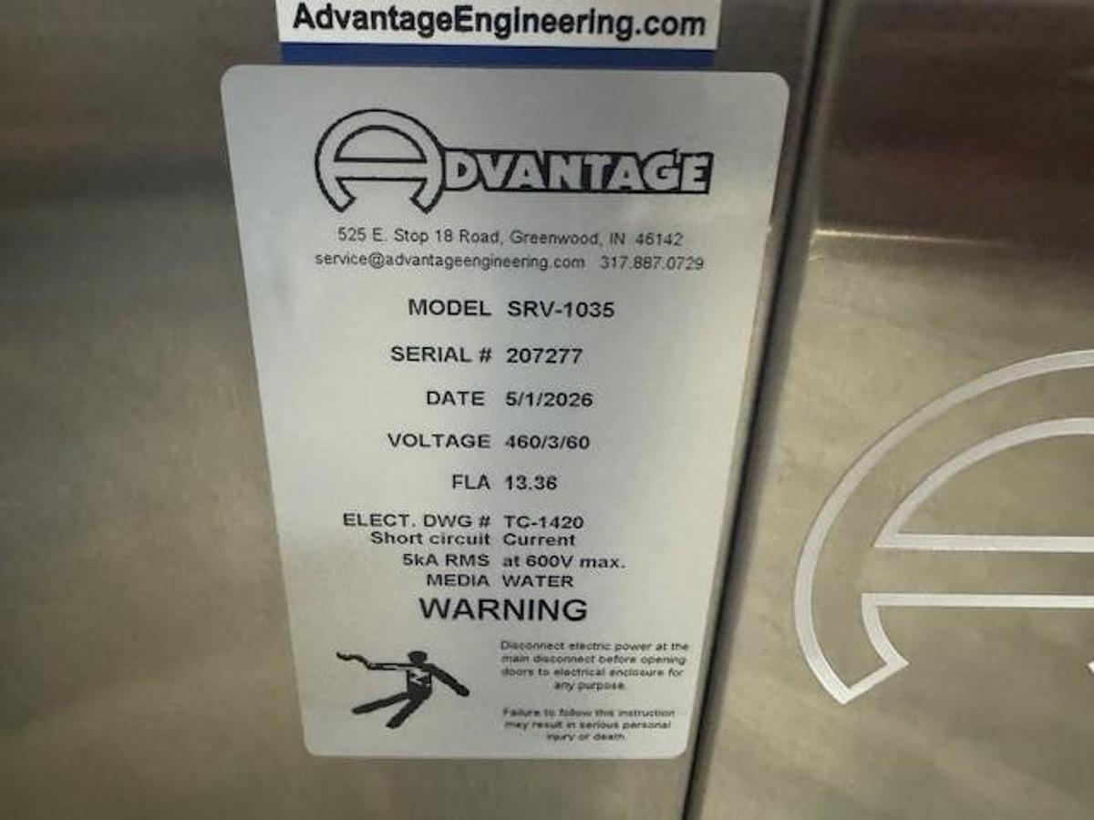 3/4 hp Advantage/Sentra Temperature Controller SRV-1035 (2026)