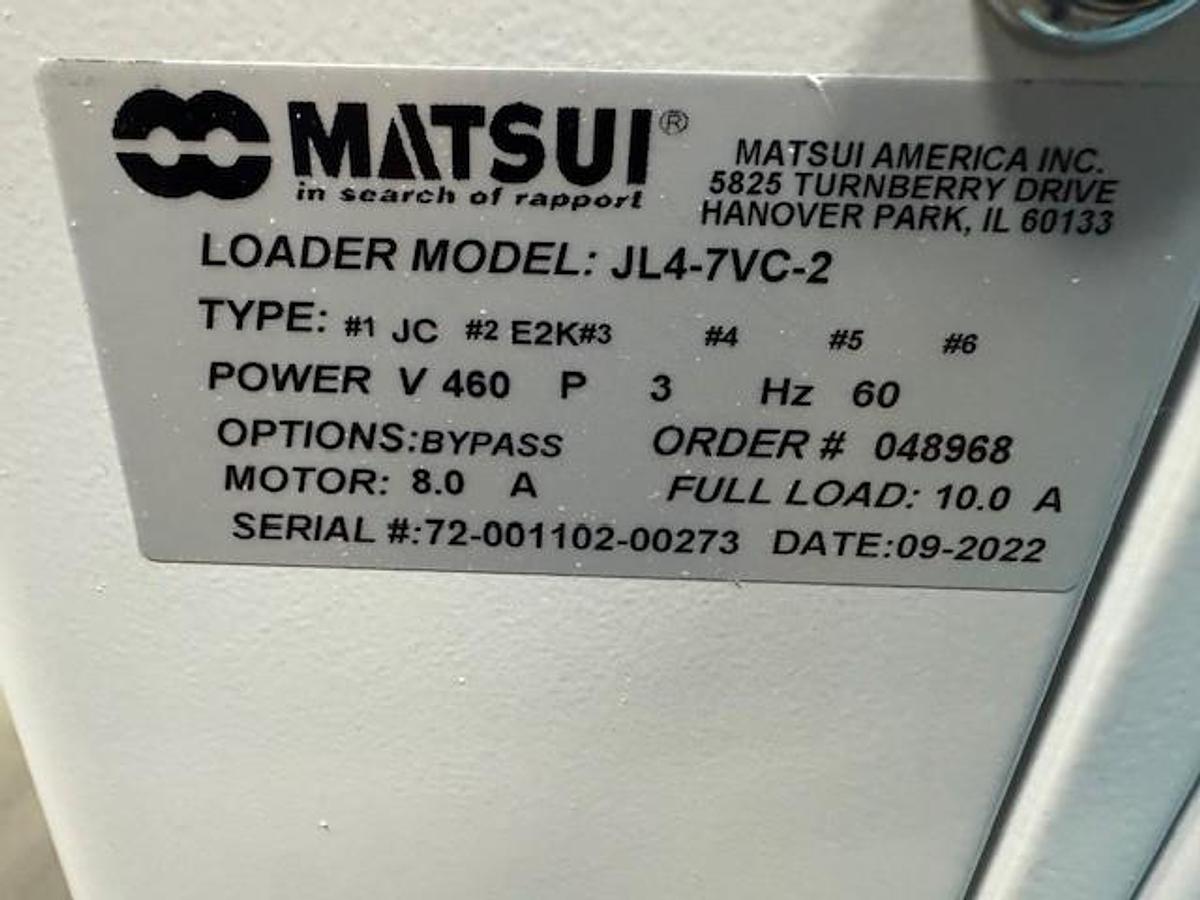 Used Matsui JL4 Material Loader (2022)