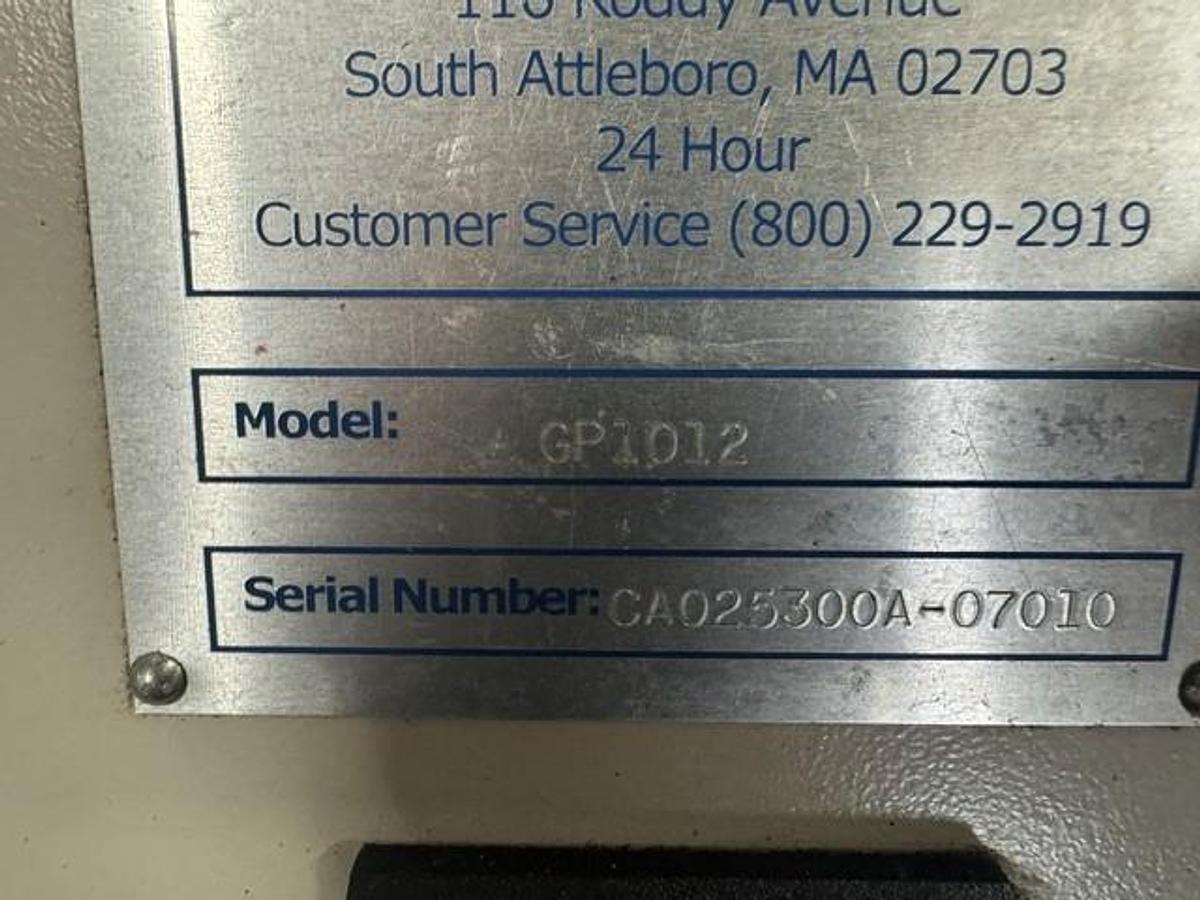 Used 10 HP AEC GP1012 Granulator