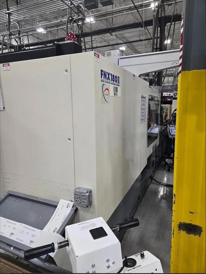 Used 198 Ton, 14.9 oz Nissei FNX180IIIA-36A Injection Molding Machine (2016)