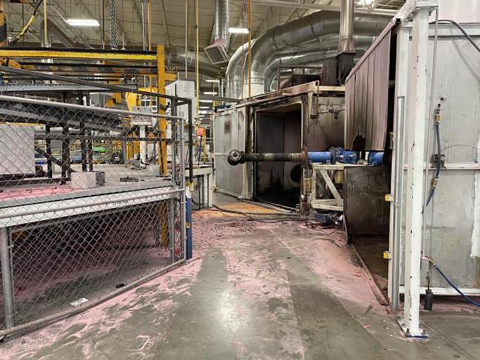 Used 4-Arm 220 Ferry Rotational Molder