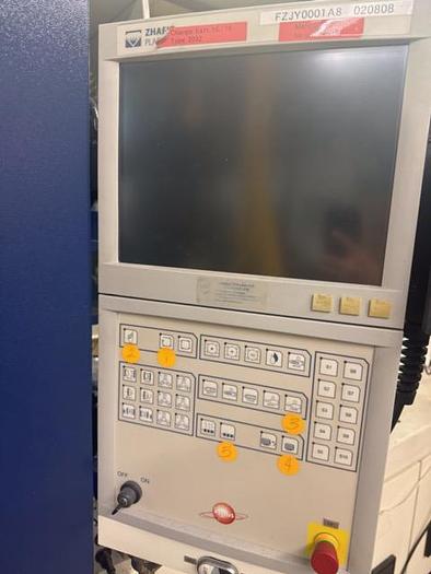 Used Not Ready - 259 Tons, 13.23 Oz. Haitian Zhafir Venus VE2300/750 Injection Molding Machine (2008)