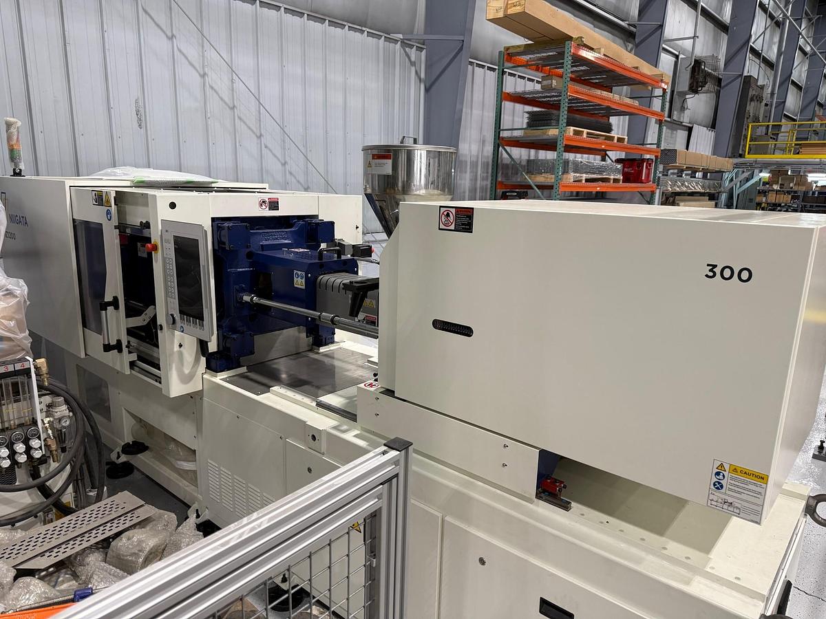 135 Ton, 4.73 oz Niigata MZ 1200/300 Injection Molding Machine (2025)