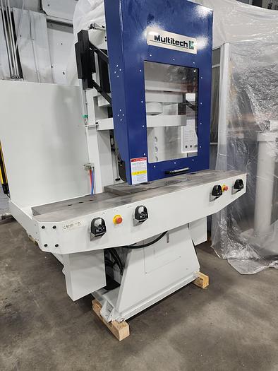 Used 94 Tons, 6.8 oz., MULTITECH Vertical Injection Molding Machine