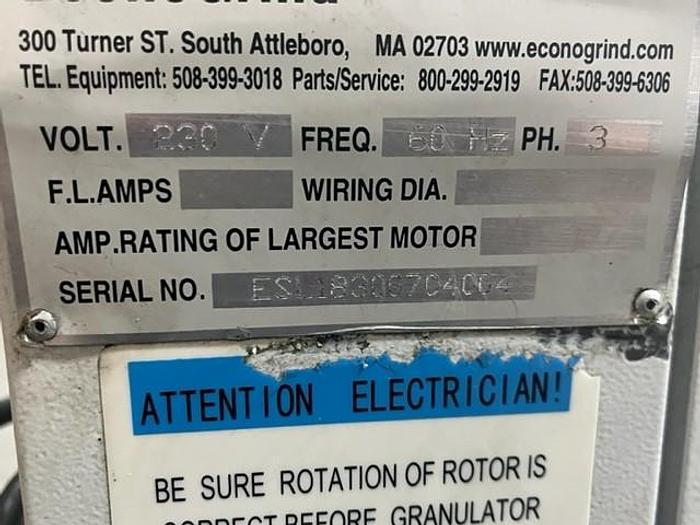 Used EconoGrind Granulator