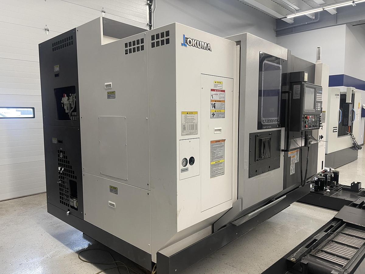 Used 2019 Okuma LT2000EX Dual Turret Lathe