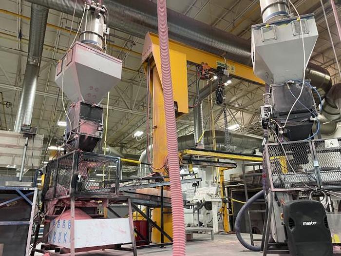 Used 4-Arm 220 Ferry Rotational Molder