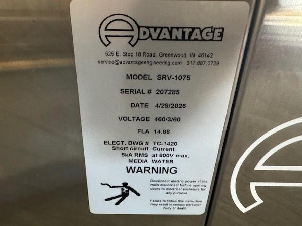 2 HP Advantage Sentra Series Temperature Controller 460V (2026)