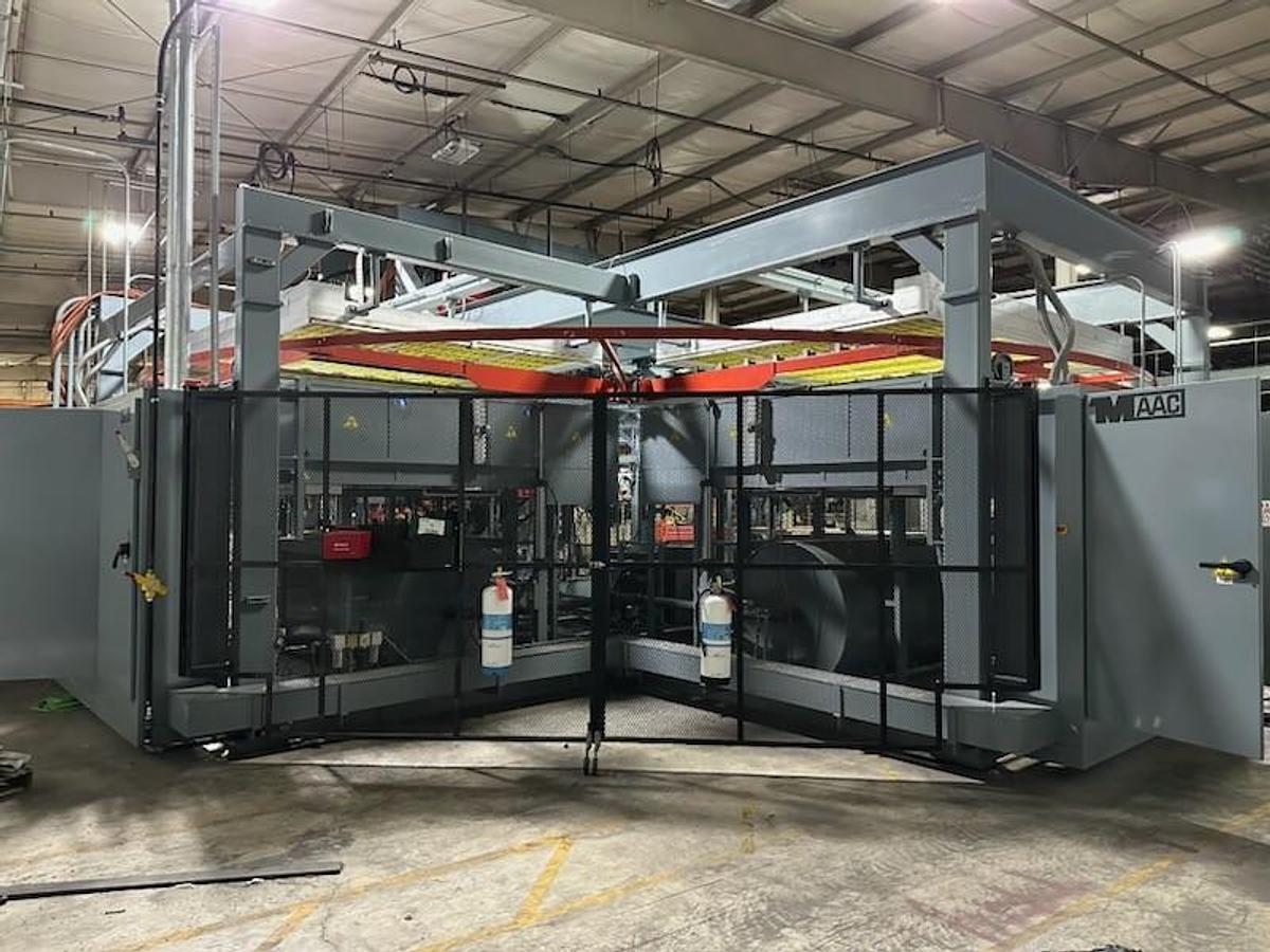 Used MAAC 4-Station Double Oven Twin Sheet Pressure Forming Machine (2024)