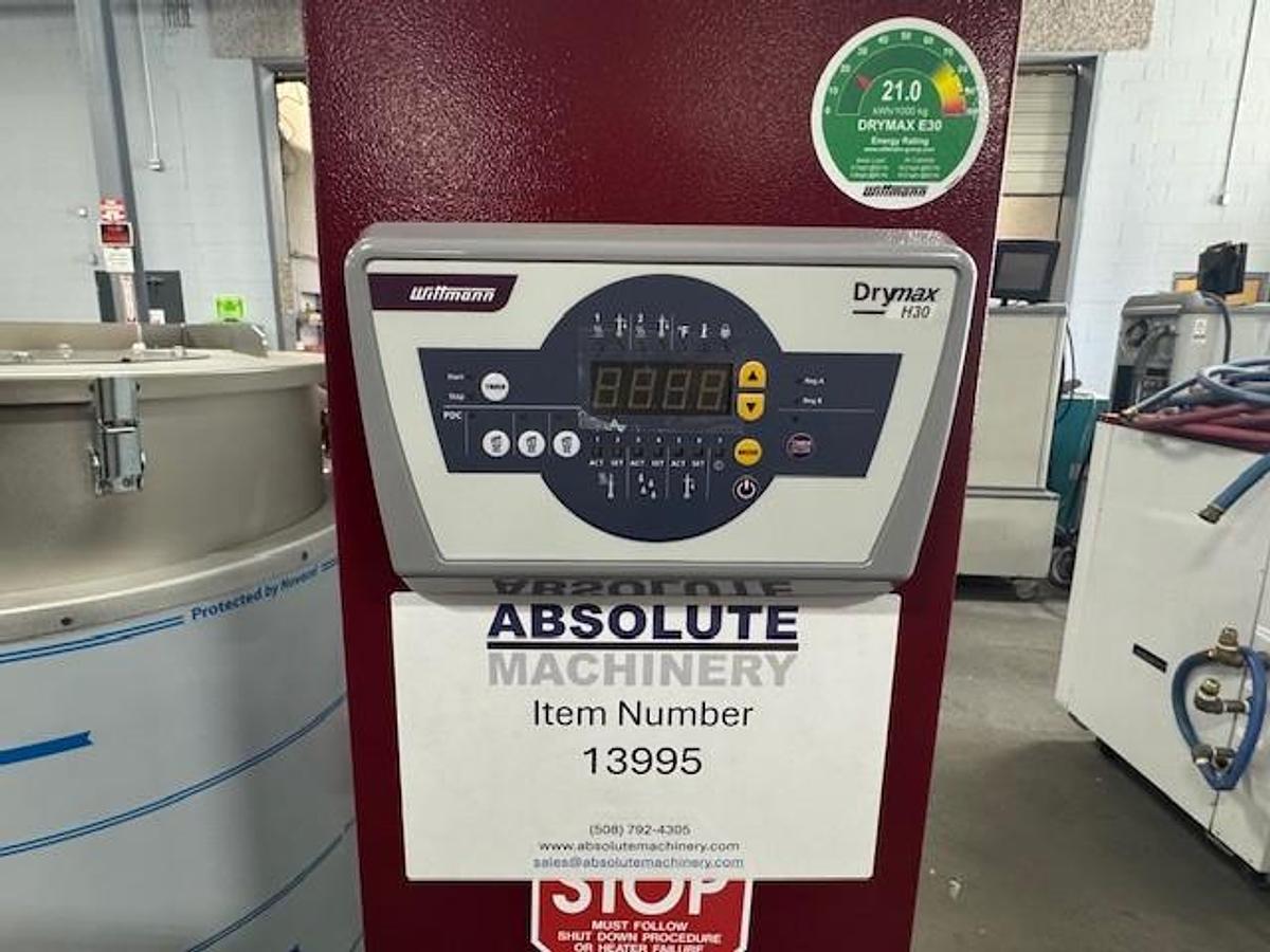 Used Wittmann H30 Drymax Series Material Dryer with 80 lb.Hopper (2022)