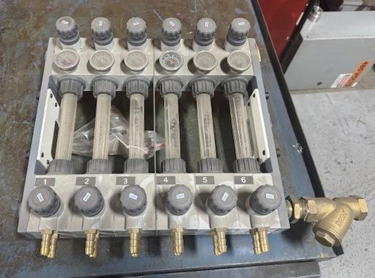 Used PPE 6-Zone Water Flow Regulator