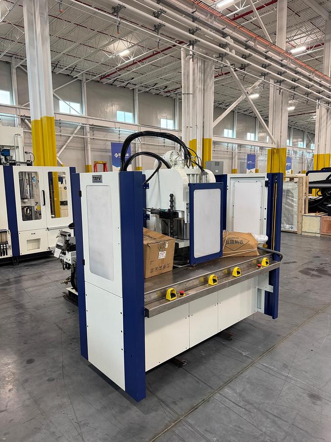 2024 51-ton, 3.8 oz TAYU Vertical Injection Molding Machine
