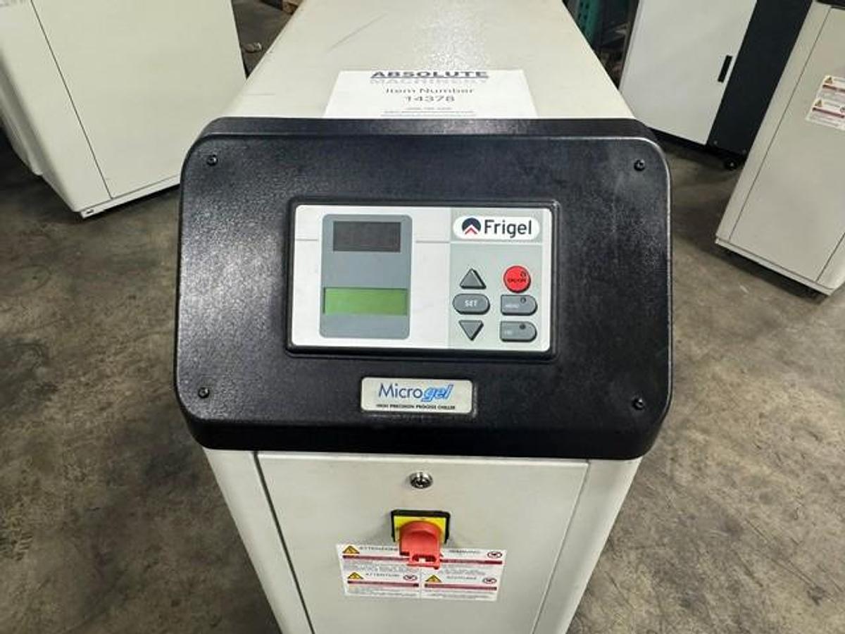 Used 2.5 Ton Frigel RCM40/6 SP Chiller and Temperature Controller