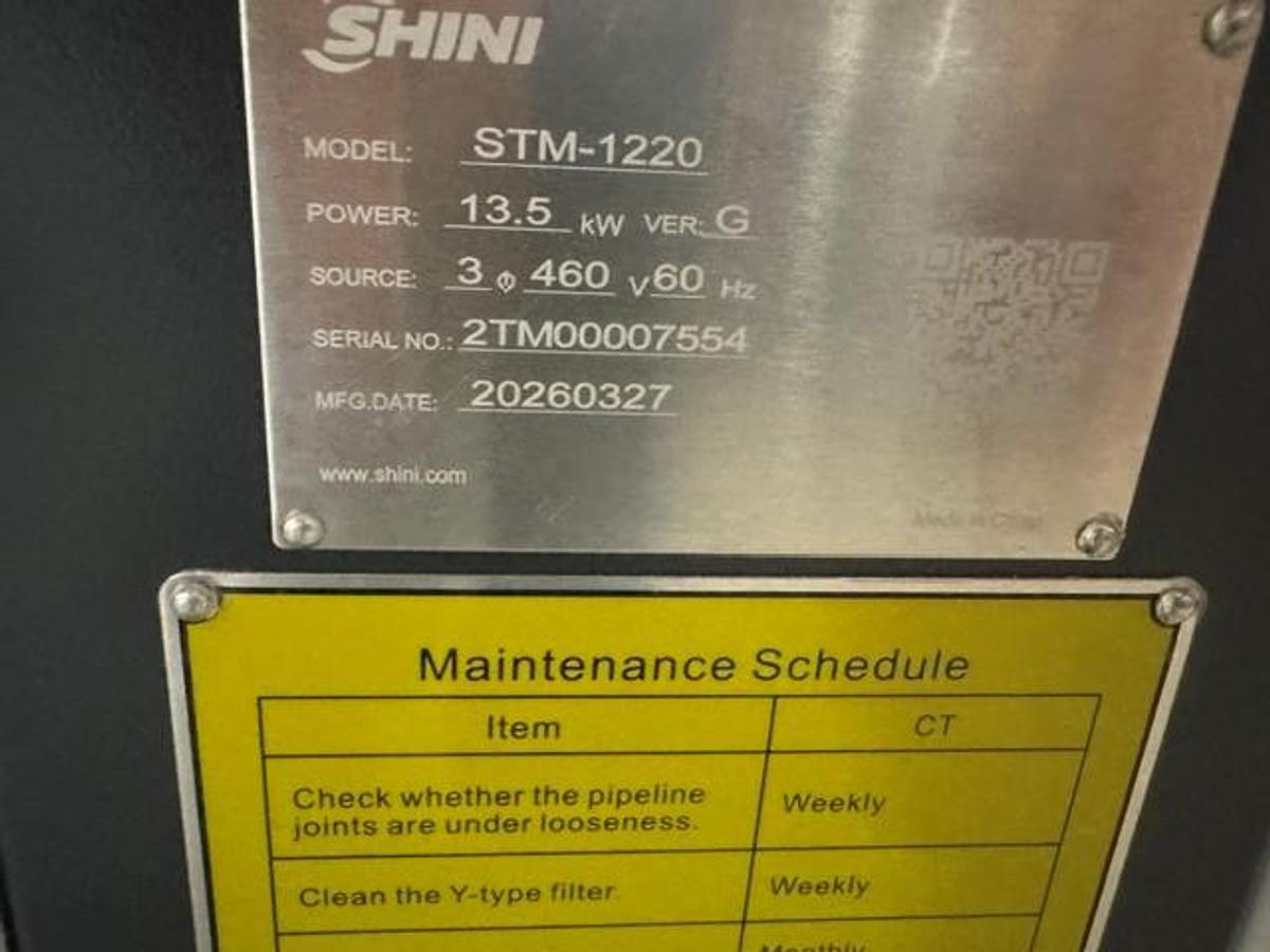 2.5 HP Shini Hot Oil Temperature Control Unit 460V (2026)