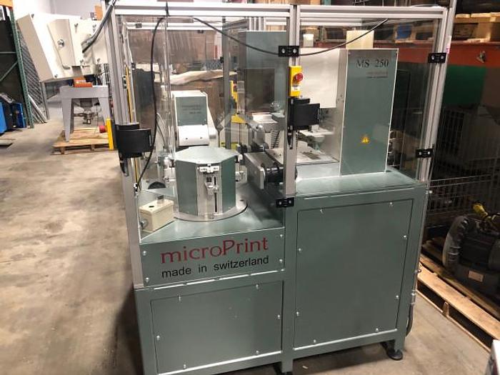 Used Micro Print Pad 2-Station Pad Printer (2016)