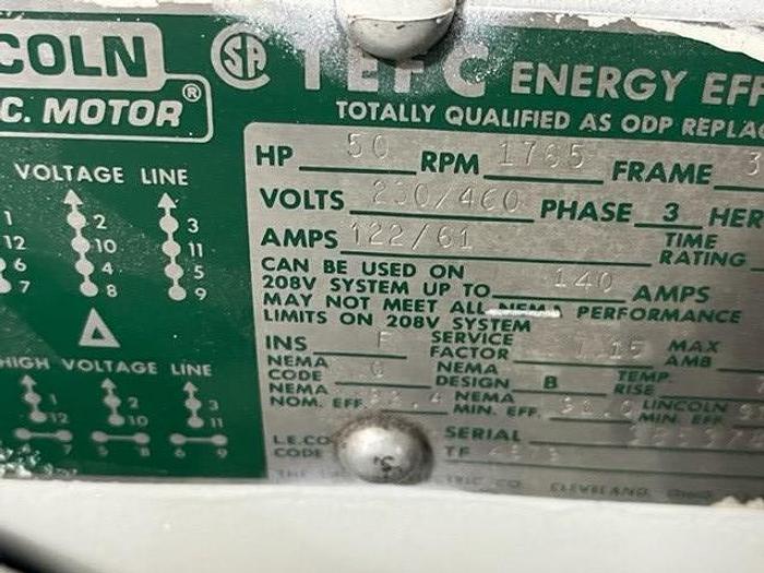 Used 50 HP Granutec Granulator