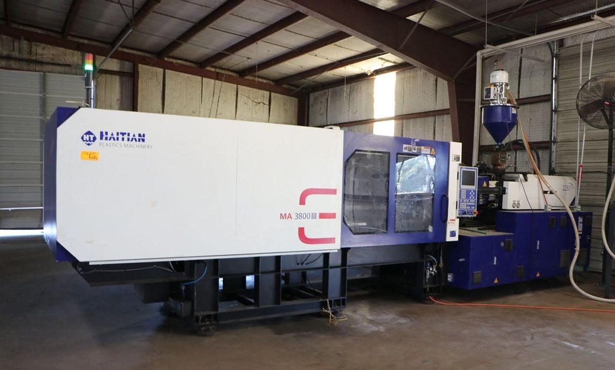 Used 427 Ton, 45.68 Oz. Haitian MARSIII3800/2250eco Injection Molding Machine