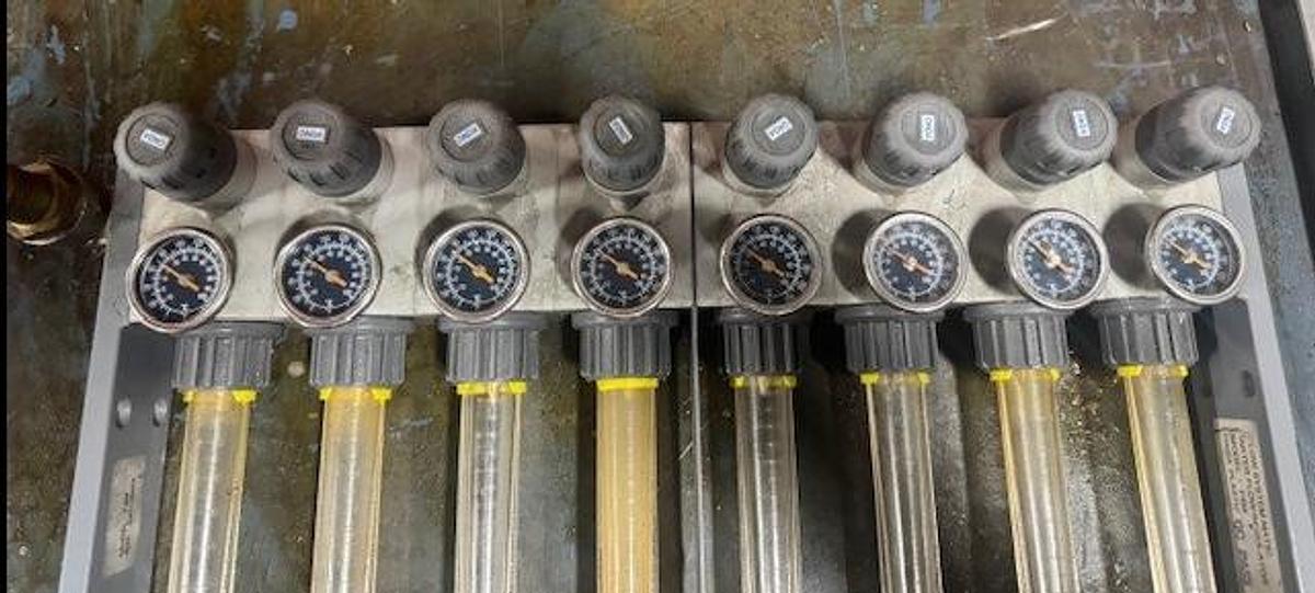Used PPE 8-Zone Water Flow Regulator