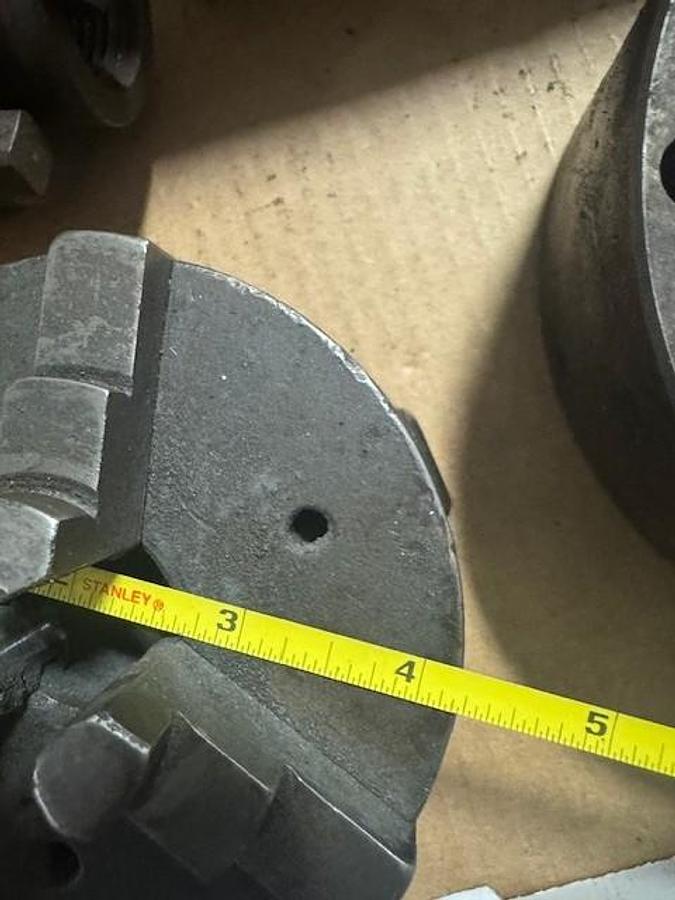 Used Set of 3 CNC Lathe Chucks