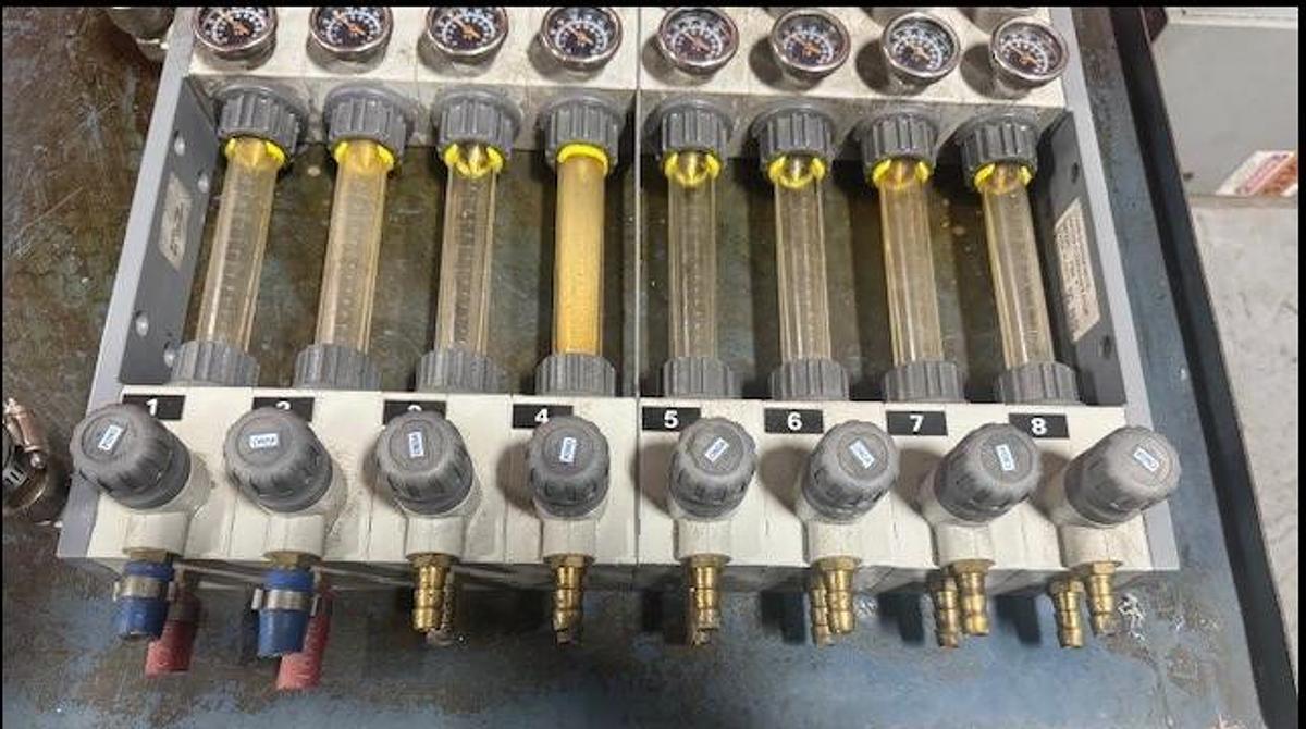 Used PPE 8-Zone Water Flow Regulator